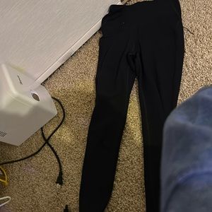 black leggings